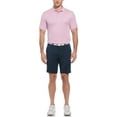 thumbnail image 2 of Ben Hogan Men's and Big Men’s Birdseye Geometric Print Jacquard Golf Polo Shirt, up to Size 5XL, 2 of 4