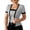 Grey, variant on Elegant Everyday Knit Cardigan Set for Women with Layered Top Design Versatile Lightweight Cardi for Spring Seasons, S, Khaki