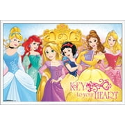 Disney Princess - Keys Wall Poster, 22.375" x 34", Framed