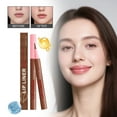 thumbnail image 1 of Lápiz labial resistente al agua, delineador de labios, forma de labios, natural, resistente al agua, fijación del maquillaje, no es fácil de colorear, 2 ml. Un delineador de labios., 1 of 9