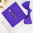Efavormart 5 Pack | Purple 200 GSM Premium Polyester Dinner Napkins ...