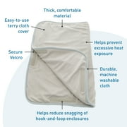 BodyMed Pro-Temp Terry Cloth Cover, Standard, 18 in. x 24 in. – Terry Cloth Towel for Physical Therapy or Occupational Therapy Offices