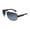 Black, variant on Men's AX2012S-606387-62 Black Rectangle Sunglasses