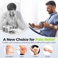 thumbnail image 2 of Estimulador muscular TENS recargable AUVON para aliviar el dolor de espalda, batería de 600 mAh, 8 modos personalizables, para hombros, cuello y nervios, 4 almohadillas, 2 of 5