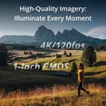 thumbnail image 4 of Cámara para vlogging DJI Osmo Pocket 3 CMOS de 1" y 4K a 120 fps, 4 of 8