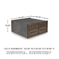 thumbnail image 3 of Signature Design by Ashley Kallenny Brown Coffee Table, 3 of 9