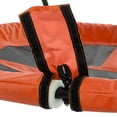 thumbnail image 3 of Machrus Swingan 37.5" Super Fun Nest Swing With Adjustable Ropes - Solid Fabric Seat Design - Orange, 3 of 6