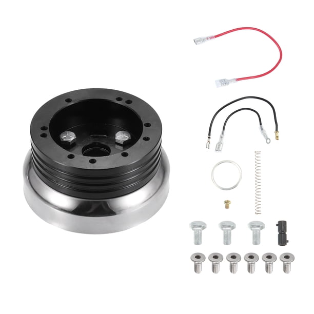 Adaptador de cubo corto pulido Unique Bargains para volante de 5 y 6 orificios para camionetas Chevrolet 1974-1994