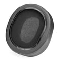 thumbnail image 4 of Almohadillas de repuesto para auriculares, cubiertas suaves para ATH-M50/50X/M40X/M30X/ Shark V2X, color negro, 4 of 8