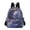 Beautiful Milky Way, variant on JIALIOU Mini Backpack Purse for Women Quilted Casual Daypack Small Travel Shoulder Bag, Peacock Feather