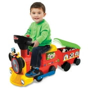 Disney: Mickey Mouse 2-in-1 Battery-Powered Ride-on Choo Choo Train W/ Caboose & Tracks