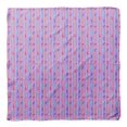 thumbnail image 4 of Bimba Purple Heart Stripe Printed Pure Silk Scarf Neck Wrap Summer Hair Bandanas For Women 40 x 80 Inches, 4 of 6