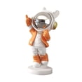 thumbnail image 2 of Fancyes Astronaut Sculpture Art Crafts Tabletop Ornament for Entrance Bedroom Office Orange, 2 of 8
