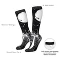 thumbnail image 4 of Logiee Futuristic Moonlit Cityscape Print Gift Stocking Stuffers,Adult Stockings,Novelty Socks,Funny Socks Birthday Running Walking Sleeping, 4 of 6