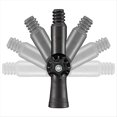 thumbnail image 1 of Adaptateur d'Angle Rotatif pour Rallonge Filetée, Adaptateur de Rallonge Filetée, 1 * Rallonge, Noir, 1 of 6
