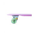 thumbnail image 4 of Patineta semiprofesional Display minicruiser tipo Penny rosa trucks blancos ruedas verdes transparentes, 4 of 4