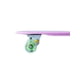 thumbnail image 4 of Patineta semiprofesional Display minicruiser tipo Penny rosa trucks blancos ruedas verdes transparentes, 4 of 4