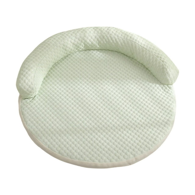 Cocina Cat Bed Ice Silk, Juego Cat Bed Foam, Estilo Moderno, Para Dormitorio, Calentamiento Ice Silk, Portátil, Material Suave, Para Gatos,Wsvlmg