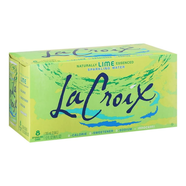 Lacroix Sparkling Water Lime Case of 3 12 Fl oz.