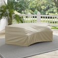 thumbnail image 2 of Crosley Housse de Mobilier Sectionnel Rond Extérieur CO7505-TA Catalina, Beige, 2 of 7