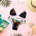 thumbnail image 6 of Yak Detachable Sponge Adjustable Strap Bikini Set Swimsuit 2-Pack - Beach Pool Swimwear, 6 of 6