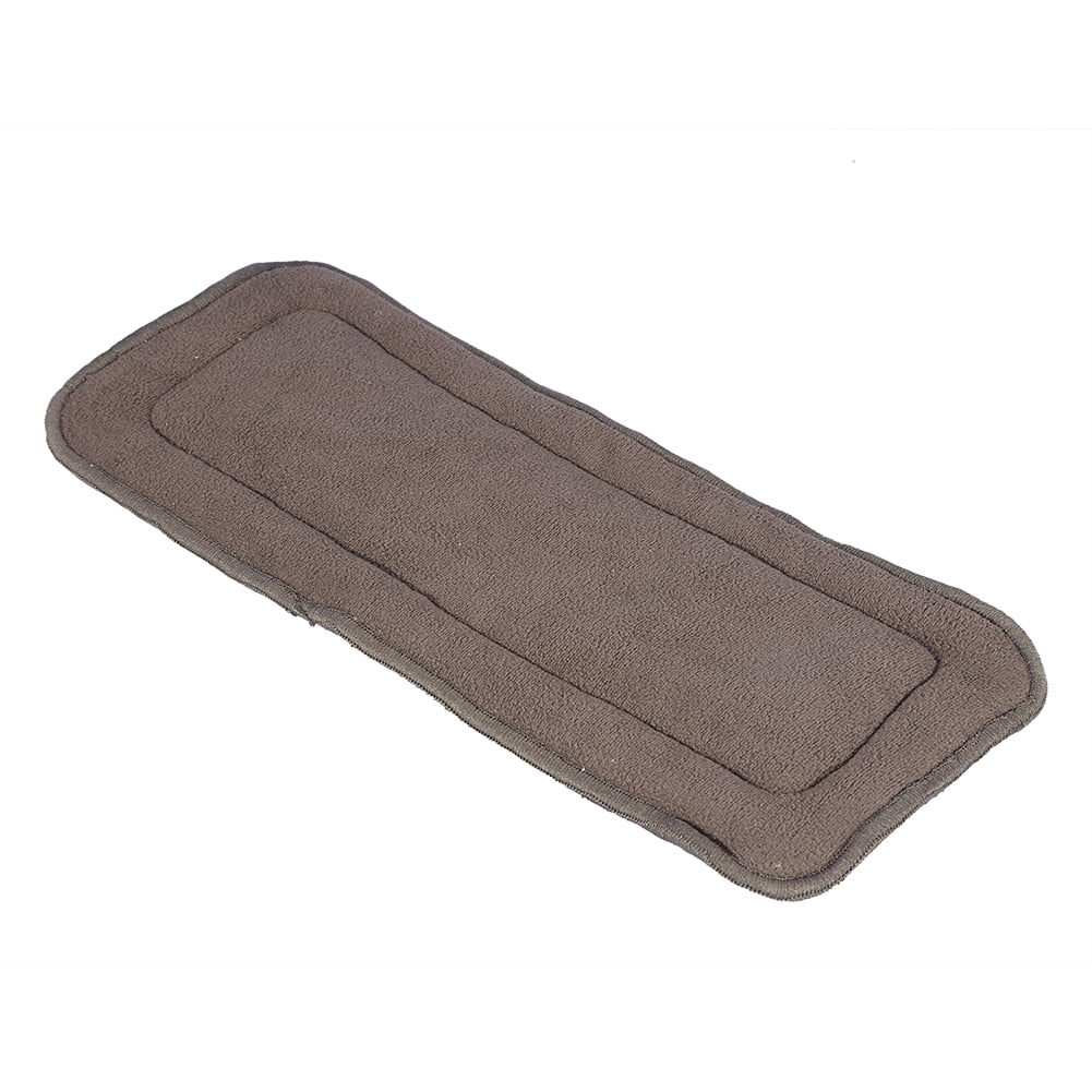 Tebru Nappy Liner, Washable Diaper Insert, Washable 5 Layers Bamboo