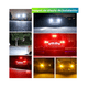 thumbnail image 5 of 2 Focos Led 1156 Bau15s Direccionales Py21w 7507 Cuartos Luz Roja 150° Belug Rojo, 5 of 5