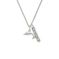 thumbnail image 2 of Delight Jewelry Silvertone Antiqued Dolphin Silvertone Always My Mother Bar Charm Necklace, 23", 2 of 4