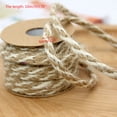 thumbnail image 4 of BQBQERT 10m Natural Jute Twine Rope String Cord DIY Craft Burlap Wedding Party Home Festival Scrapbooking, 4 of 8
