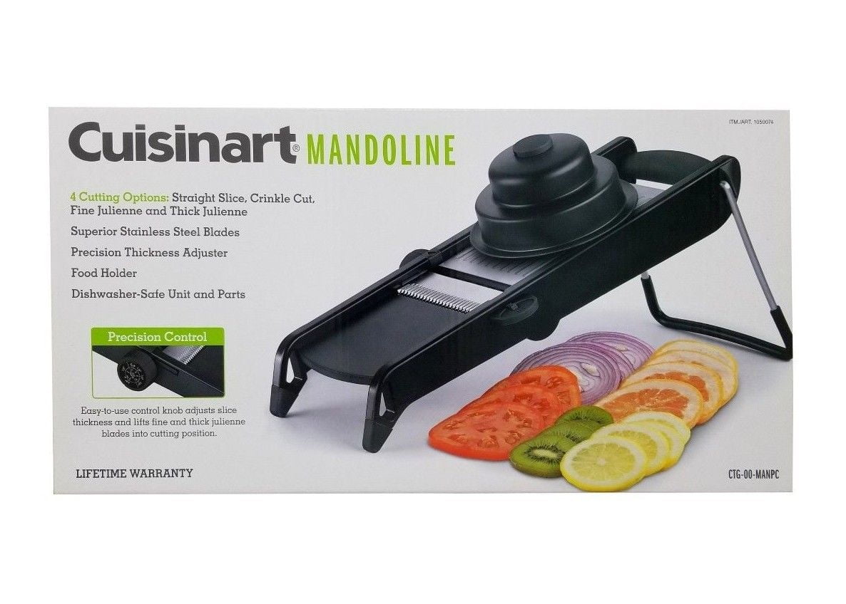 Cuisinart Mandoline 4 Cutting Options Slicing Tool Four Ways to Slice