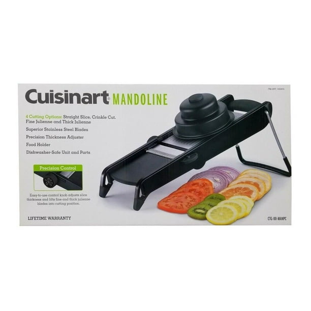 Cuisinart Mandoline with 4 CutsStraight Slice, Crinkle Cut, Fine/Think