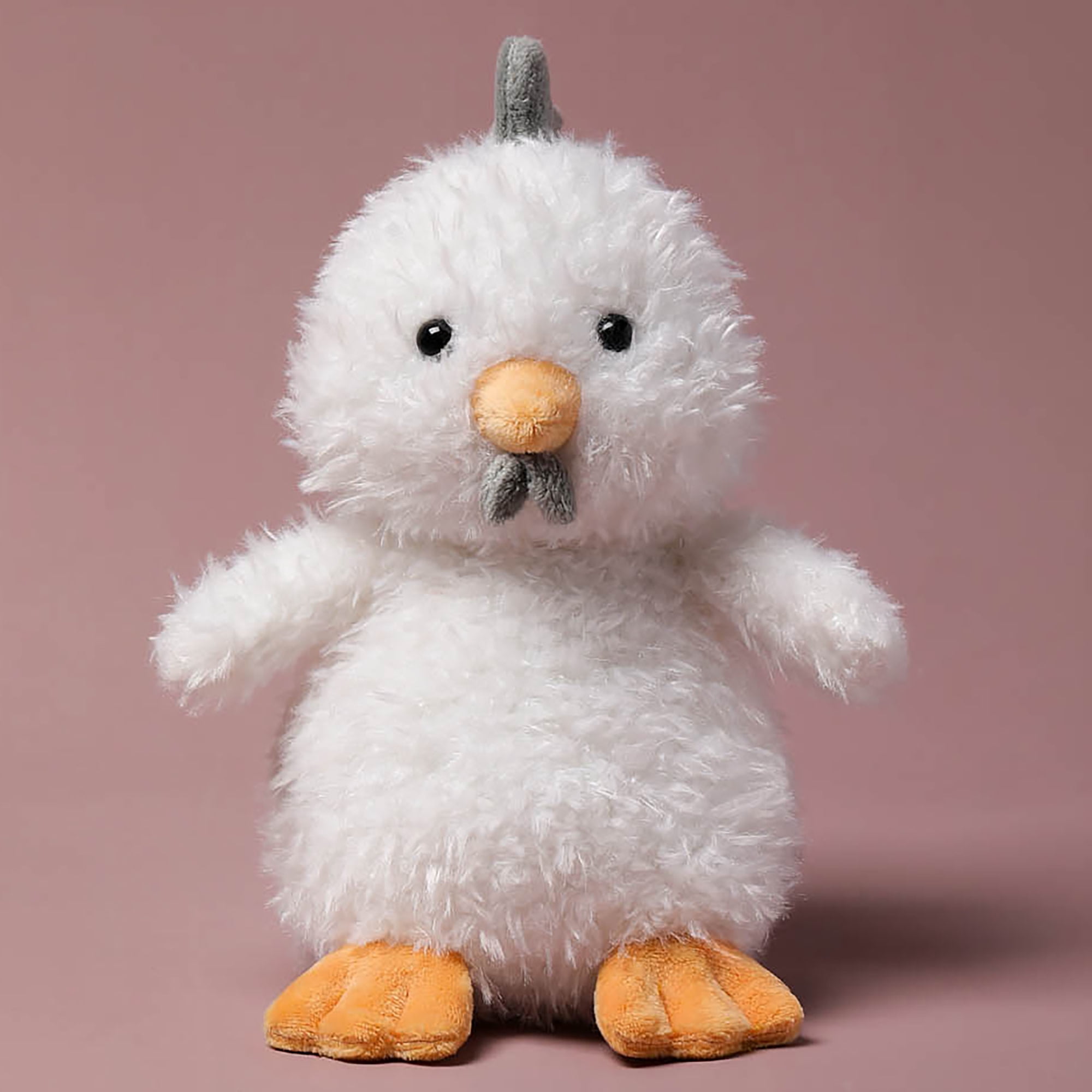 McHugs: Kindergarten Series - Dandelion Chick - 7" White Stuffed Animal Plush, Soft Weighted Cuddle Toy, Cozy Comfort Play Companion, Baby-Toddler-Kid