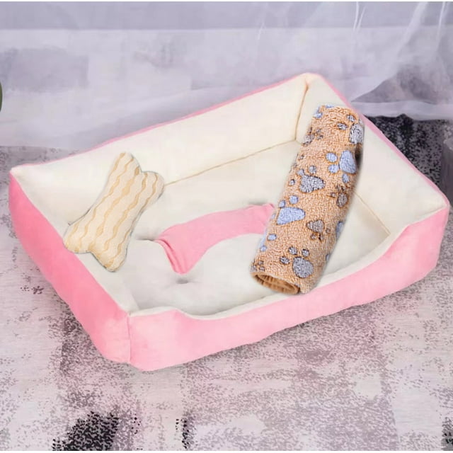 Warm Pet Nest Kennel For Small Medium Large Dogs Puppy Kitten Plus Size Bed with Machine Washable Warm Cozy Large Dog House LZ