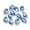 Cornflower Blue, variant on Teardrop Crystal Beads 200pcs 10 Color Water Drop Crystal Glass Beads Transparent Loose Beads Colorful Charms Pendants for DIY Crafts Earring Jewelry Making Costume Embellishments