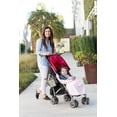 thumbnail image 5 of J.L. Childress Cuddle 'N Cover Stroller Blanket - Soft Baby Blanket for Travel, Pink, 5 of 8