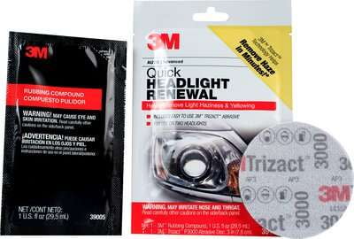 AutoSmith Headlight Restoration Restore Wipes 2-Pack 