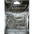 thumbnail image 1 of Cousindiy Bijoux Basiques Crochets en Métal 50/pkg-Argent, 1 of 2