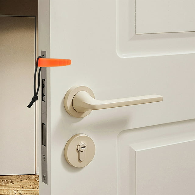OULII 2pcs Security Door Jam Plastic Anti-slam Emergency Door Stop For Users in Safety-Critical Environments