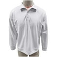 thumbnail image 3 of COM1950s Men's Solid Color Long-Sleeve Lapel Top, 3 of 3