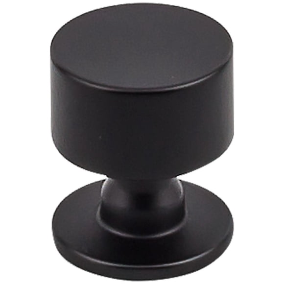 Perilla Top Knobs TK821BLK Serene 29 mm negro mate