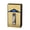 Gold-#61, variant on USB Rechargeable Case Lighter, Electronic Case with Storage for 20 Cigarettes, Fashion Outdoor Travel