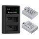 thumbnail image 1 of Batería FirstPower LP-E5 1900 mAh (paquete de 2) con cargador doble, 1 of 7
