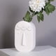 thumbnail image 5 of Maceta de porcelana con ramas y flores, adornos decorativos. Grande, 5 of 9