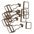 thumbnail image 1 of Juego de 6 Sujetadores de Peto Con Clip Sunnimix Hebillas de Refuerzo de 3,2 Cm de Bronce, 1 of 8