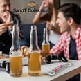 thumbnail image 2 of SandT Collection Multifunctional Bottle Opener Metal Keychain Corkscrew Keychains for Adult-Set of 3, 2 of 6