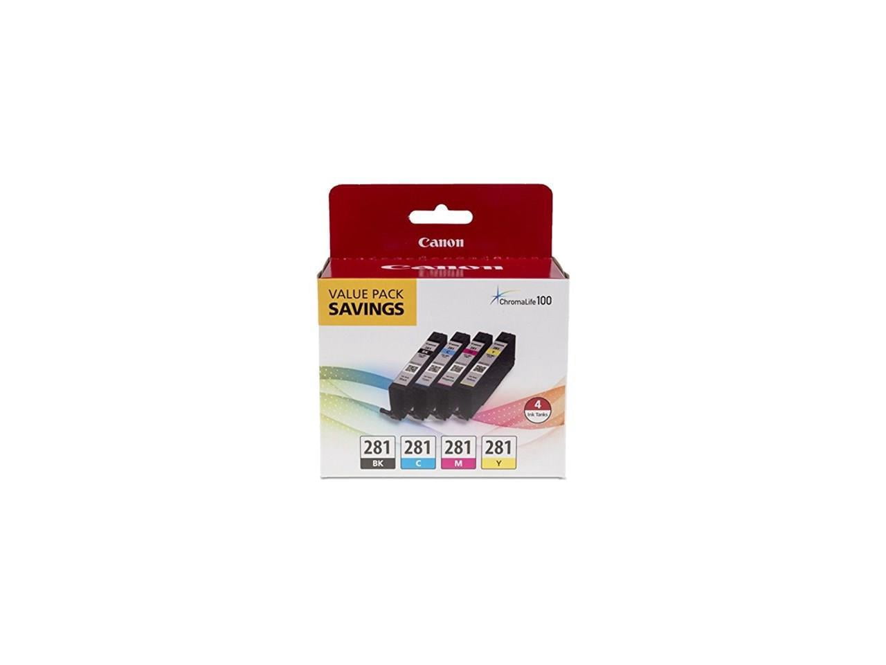 Canon Cli281 Ink Cartridge Black Cyan Magenta Yellow