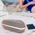 thumbnail image 4 of Altavoces Bluetooth portátiles INSMY, altavoz inalámbrico de 20 W, sonido estéreo fuerte, graves intensos, IPX7 impermeable, flotante, emparejamiento estéreo TWS, 24 horas, Bluetooth, rosa, 4 of 5