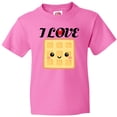 thumbnail image 3 of Inktastic Waffle Lover I Love Waffles Youth T-Shirt, 3 of 5