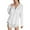 White, variant on Censtreet Nightgowns for Women Button Down Night Gowns Short Sleeve Sleep Shirt V Neck Nightshirt Soft Sleepwear Pajams Dress