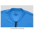 thumbnail image 6 of LPZOOGU Men's Half Zip Short Sleeve Cycling Jersey Quick Dry Moisture Wicking Biking Top Ideal for Road & Mountain Biking, 6 of 7